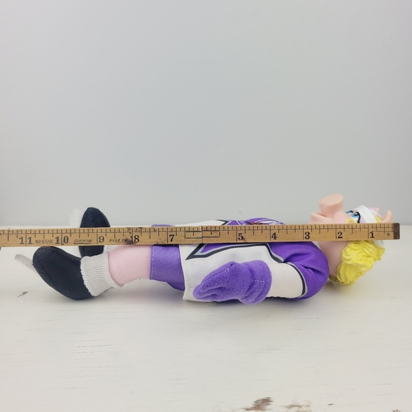 Miss Piggy Vintage Doll 1995 Muppets McDonalds NHL Collaboration - Picture 12 of 15